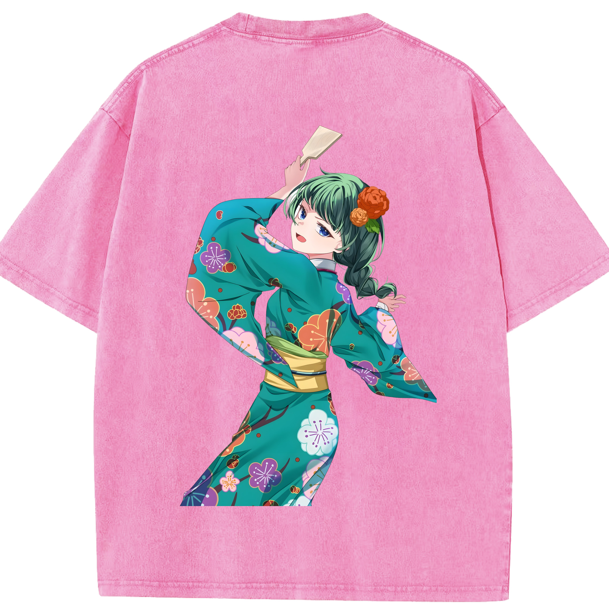 （画像用） 薬屋のひとりごと The Apothecary Diaries 綿100% ヴィンテージ風 半袖Tシャツ（背面プリント）